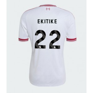 Liverpool Hugo Ekitike #22 Jalkapallovaatteet Vieraspaita 2026-27 Lyhythihainen